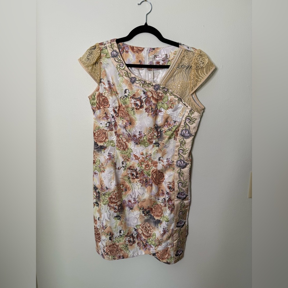 Floral Lace Women Dress